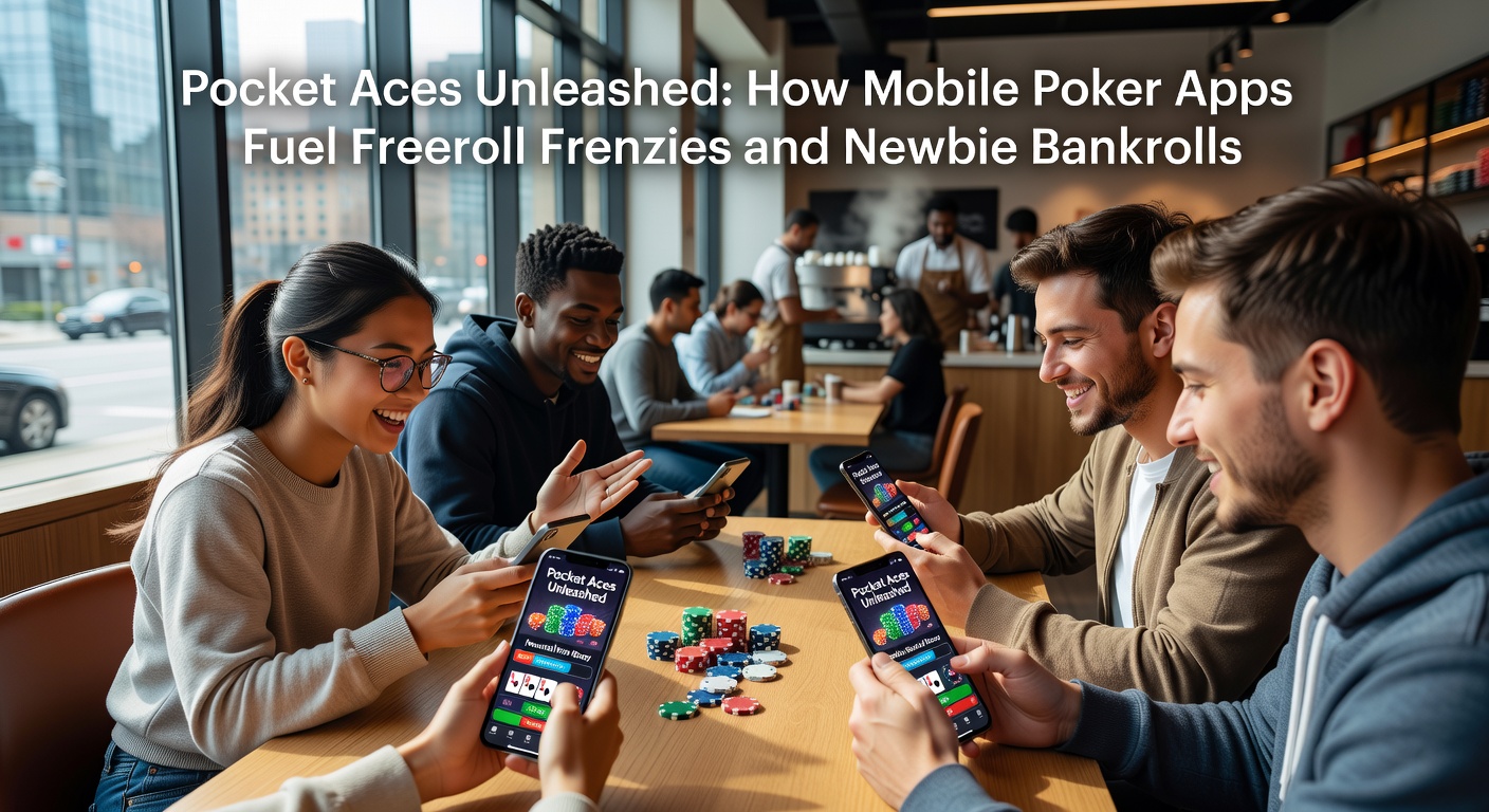 Graph showing exponential growth in mobile poker freeroll entries from 2020 to 2026, with peaks during major app updates