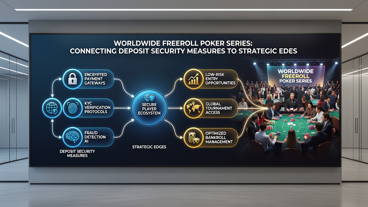 Secure transaction flows enabling strategic decisions in global freeroll events