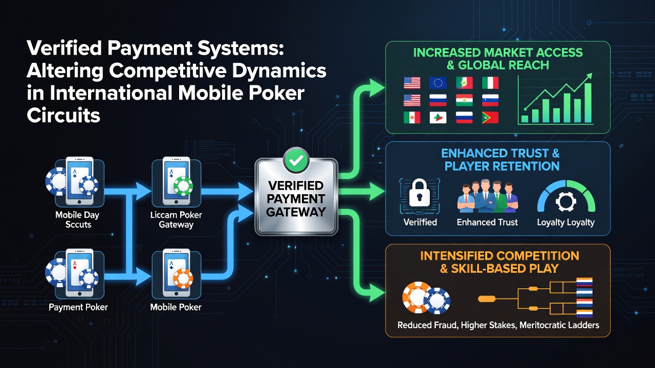 Secure payment verification process shown on mobile screen during poker tournament registration