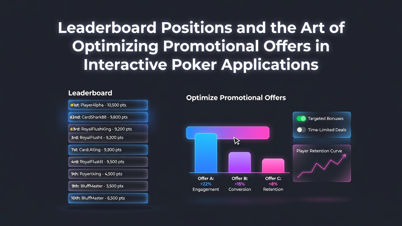 Players reviewing leaderboard standings on mobile poker applications during a promotional period
