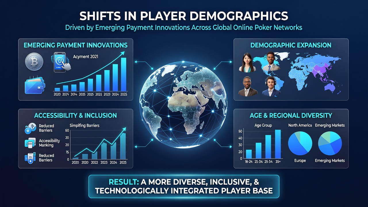 Mobile payment innovations connecting diverse demographics in online poker ecosystems